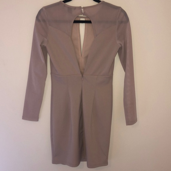 NWT Blush/Nude Midi Dress! - Picture 3 of 3